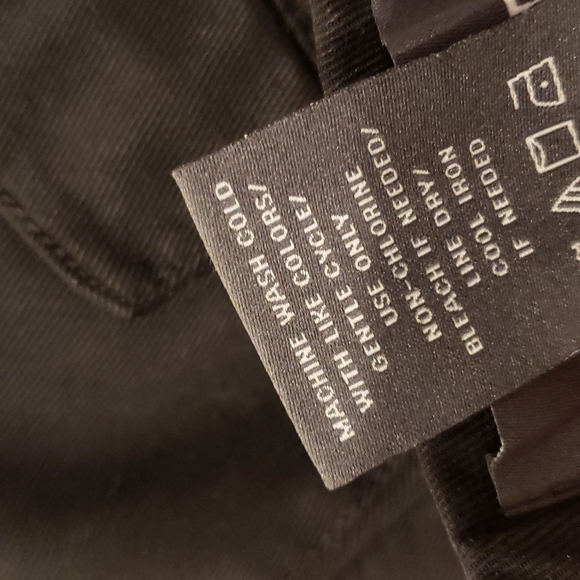 TORRID Black Stretch Chambray Cropped Cargo Pant sz 18 Women's Plus Joggers - Picture 9 of 13